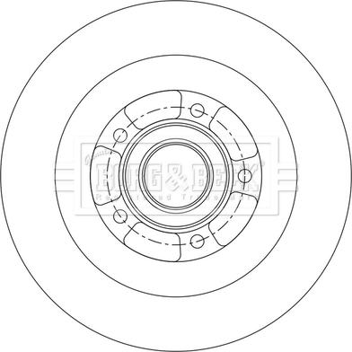 Borg & Beck BBD6231S - Гальмівний диск avtolavka.club