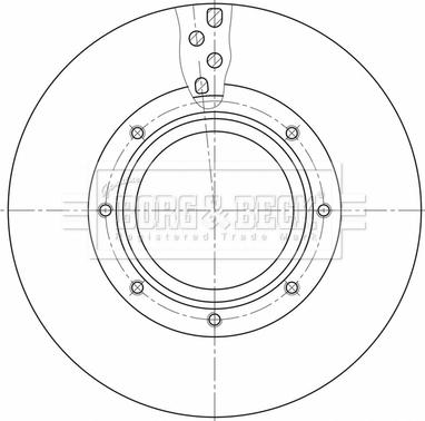 Borg & Beck BBD32595 - Гальмівний диск avtolavka.club