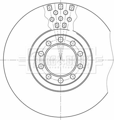 Borg & Beck BBD32598 - Гальмівний диск avtolavka.club