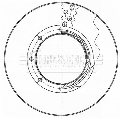 Borg & Beck BBD32646 - Гальмівний диск avtolavka.club