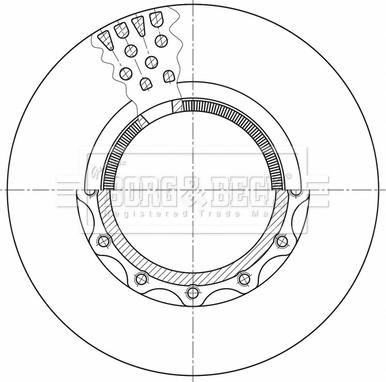 Borg & Beck BBD32656 - Гальмівний диск avtolavka.club