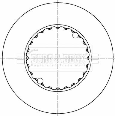 Borg & Beck BBD32668 - Гальмівний диск avtolavka.club