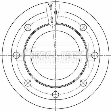 Borg & Beck BBD32662 - Гальмівний диск avtolavka.club