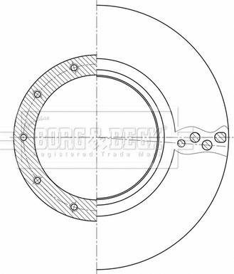 Borg & Beck BBD32606 - Гальмівний диск avtolavka.club