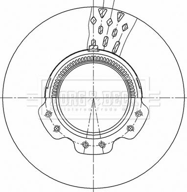 Borg & Beck BBD32601 - Гальмівний диск avtolavka.club