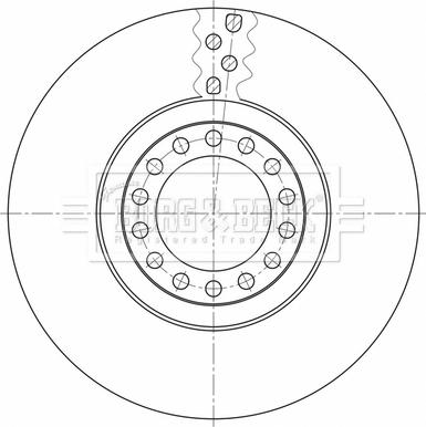 Borg & Beck BBD32603 - Гальмівний диск avtolavka.club