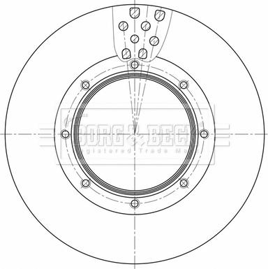 Borg & Beck BBD32611 - Гальмівний диск avtolavka.club