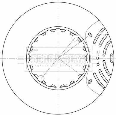 Borg & Beck BBD32674 - Гальмівний диск avtolavka.club