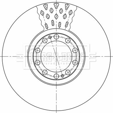 Borg & Beck BBD32793 - Гальмівний диск avtolavka.club