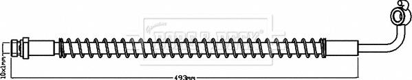 Borg & Beck BBH8499 - Гальмівний шланг avtolavka.club