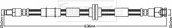 Borg & Beck BBH8404 - Гальмівний шланг avtolavka.club