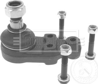 Borg & Beck BBJ5290 - Опора стійки амортизатора, подушка avtolavka.club