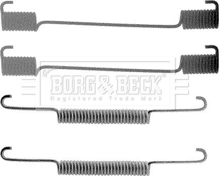 Borg & Beck BBK6093 - Комплектуючі, барабанний гальмівний механізм avtolavka.club