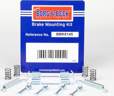 Borg & Beck BBK6145 - Комплектуючі, гальмівна система avtolavka.club