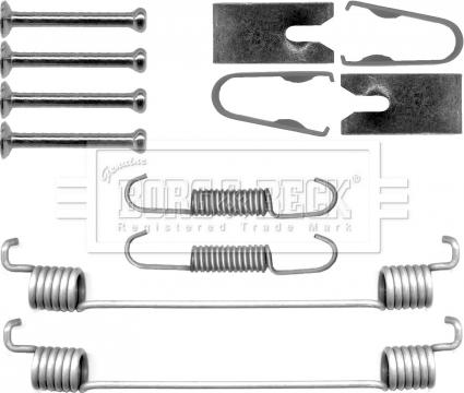 Borg & Beck BBK6342 - Комплектуючі, барабанний гальмівний механізм avtolavka.club