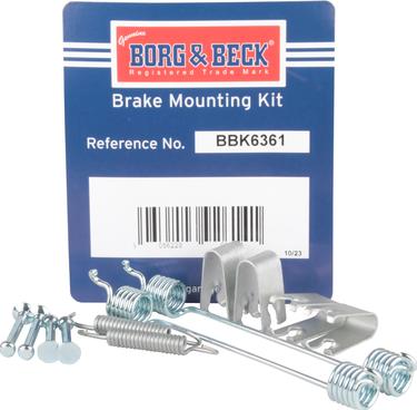 Borg & Beck BBK6361 - Комплектуючі, барабанний гальмівний механізм avtolavka.club
