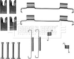 Borg & Beck BBK6312 - Комплектуючі, гальмівна система avtolavka.club