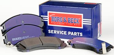 Borg & Beck BBP1449 - Гальмівні колодки, дискові гальма avtolavka.club