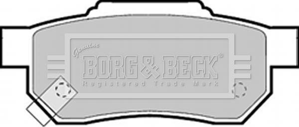 Borg & Beck BBP1453 - Гальмівні колодки, дискові гальма avtolavka.club
