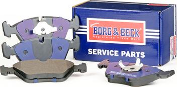 Borg & Beck BBP1460 - Гальмівні колодки, дискові гальма avtolavka.club