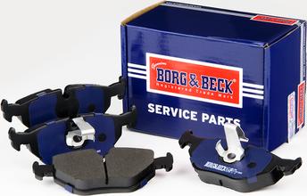 Borg & Beck BBP1591 - Гальмівні колодки, дискові гальма avtolavka.club