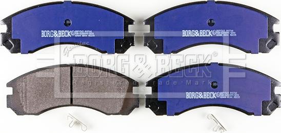 Borg & Beck BBP1565 - Гальмівні колодки, дискові гальма avtolavka.club