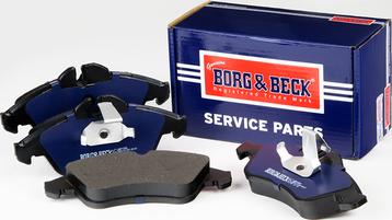 Borg & Beck BBP1588 - Гальмівні колодки, дискові гальма avtolavka.club