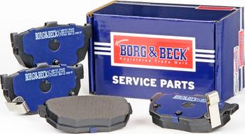Borg & Beck BBP1527 - Гальмівні колодки, дискові гальма avtolavka.club