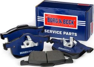 Borg & Beck BBP1695 - Гальмівні колодки, дискові гальма avtolavka.club