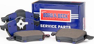 Borg & Beck BBP1645 - Гальмівні колодки, дискові гальма avtolavka.club