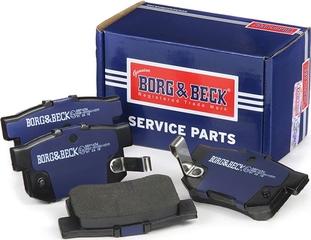 Borg & Beck BBP1656 - Гальмівні колодки, дискові гальма avtolavka.club