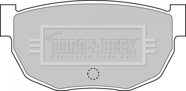 Borg & Beck BBP1046 - Гальмівні колодки, дискові гальма avtolavka.club