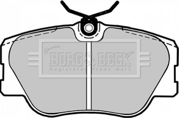 Borg & Beck BBP1042 - Гальмівні колодки, дискові гальма avtolavka.club