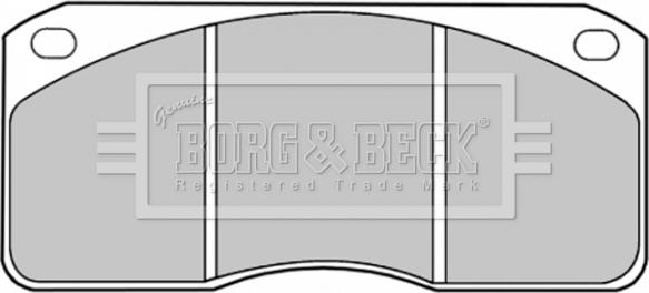 Borg & Beck BBP1083 - Гальмівні колодки, дискові гальма avtolavka.club