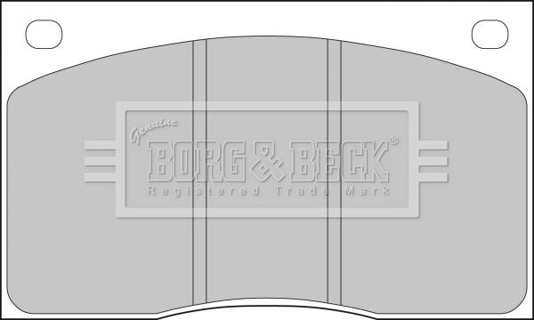 Borg & Beck BBP1074 - Гальмівні колодки, дискові гальма avtolavka.club