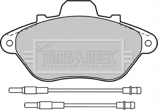 BOSCH BP519 - Гальмівні колодки, дискові гальма avtolavka.club