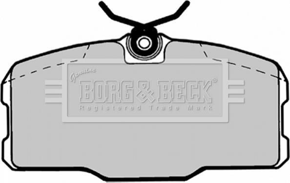 Borg & Beck BBP1145 - Гальмівні колодки, дискові гальма avtolavka.club