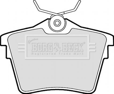 Borg & Beck BBP1899 - Гальмівні колодки, дискові гальма avtolavka.club