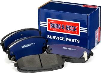 Borg & Beck BBP1868 - Гальмівні колодки, дискові гальма avtolavka.club
