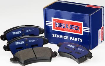 Borg & Beck BBP1805 - Гальмівні колодки, дискові гальма avtolavka.club
