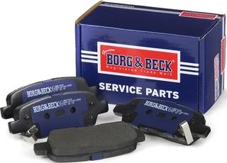 Borg & Beck BBP1839 - Гальмівні колодки, дискові гальма avtolavka.club