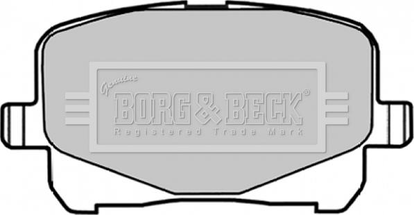 Borg & Beck BBP1835 - Гальмівні колодки, дискові гальма avtolavka.club