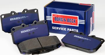 Borg & Beck BBP1832 - Гальмівні колодки, дискові гальма avtolavka.club