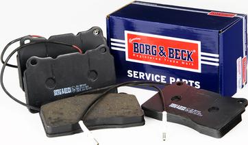Borg & Beck BBP1829 - Гальмівні колодки, дискові гальма avtolavka.club