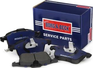 Borg & Beck BBP1875 - Гальмівні колодки, дискові гальма avtolavka.club