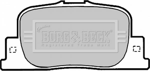 Borg & Beck BBP1878 - Гальмівні колодки, дискові гальма avtolavka.club