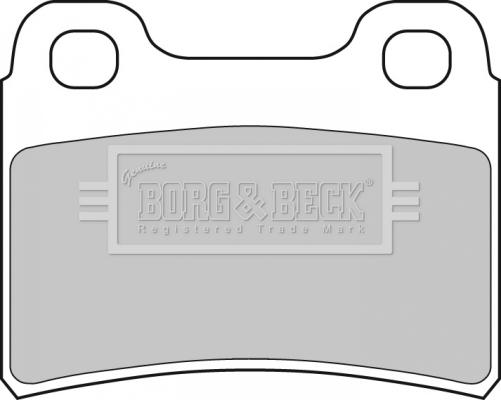 Borg & Beck BBP1304 - Гальмівні колодки, дискові гальма avtolavka.club