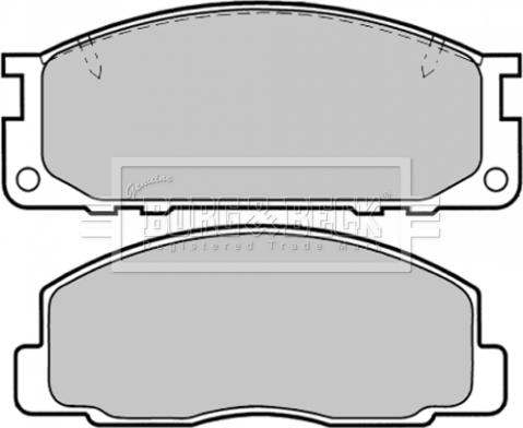 MK Kashiyama D2050M-01 - Гальмівні колодки, дискові гальма avtolavka.club