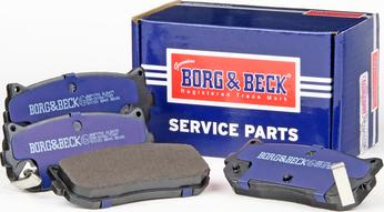 Borg & Beck BBP1793 - Гальмівні колодки, дискові гальма avtolavka.club
