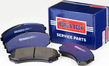 Borg & Beck BBP1757 - Гальмівні колодки, дискові гальма avtolavka.club